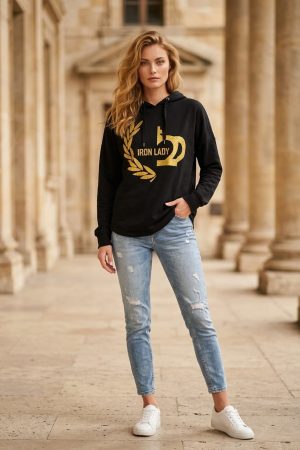 Hoodie “Q&P” – Black